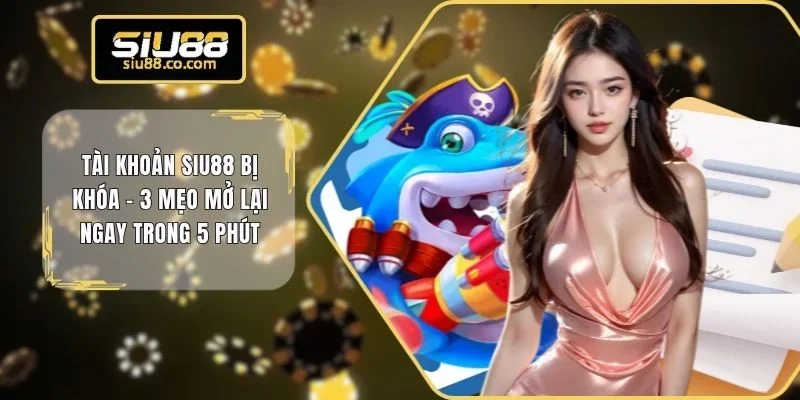 tài khoản SIU88 bị khóa